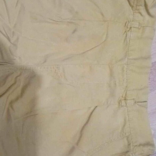 Women's shorts used, yellow, size 36