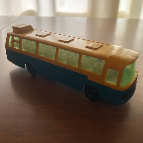 Joy Mercedes Benz Bus used, vintage 70's collectible