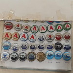 Σετ 32 μεταχειρισμένα καπάκια μπύρας ΑΛΦΑ με σπάνια ετικέτα μικροζυθοποιίας Πολωνίας