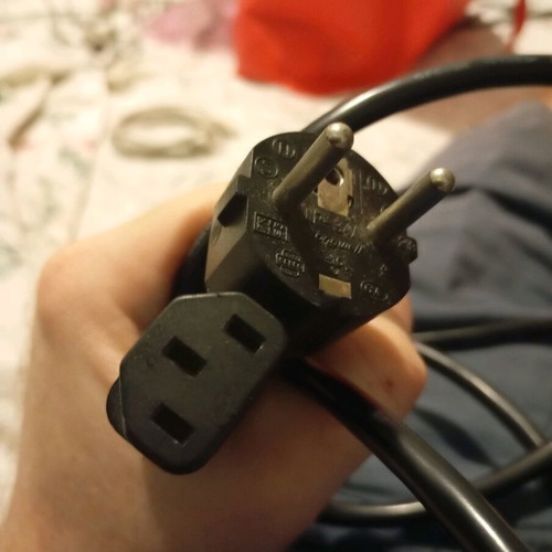 Shuko power cable for computer 1.5 meter