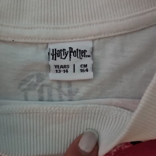 Harry Potter T-shirts for girls 13-14 years, like new, black and white