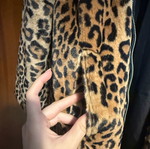 Zara γούνινο παλτό μεταχειρισμένο με τσέπες και κουκούλα μέγεθος M