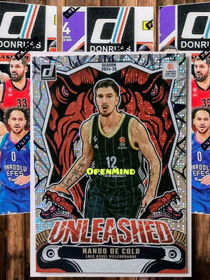 Κάρτα Unleashed De Colo LDLC Asvel Villeurbanne Donruss Euroleague 2024-25 καινούργια
