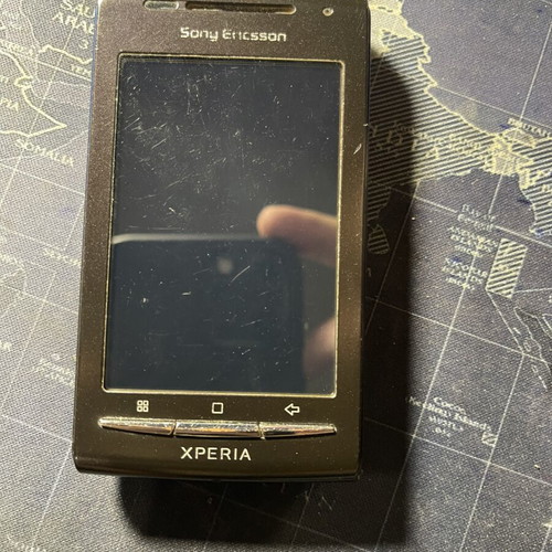 Sony Xperia Mini X10 like new, blue, vintage collector's phone