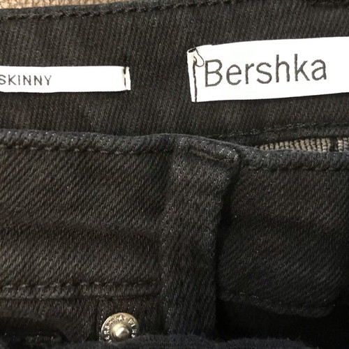 Bershka jeans size 36 Europe like new, black
