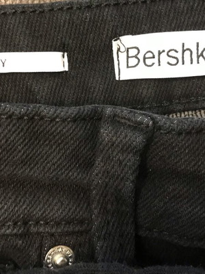 Bershka jeans size 36 Europe like new, black