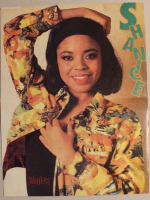 Shanice Magazine Insert Poster like new