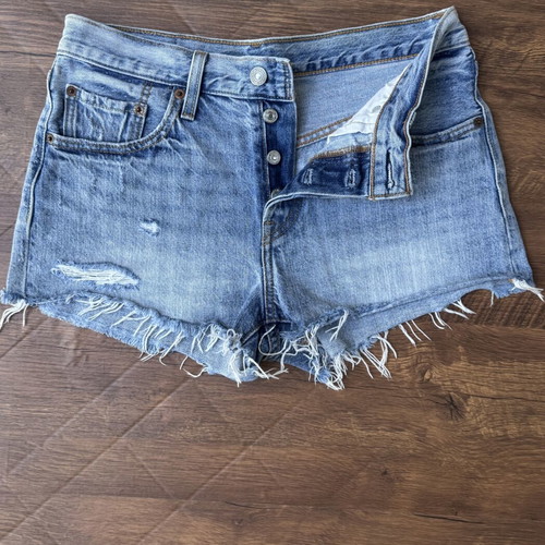 Levi's 501 Denim Shorts vintage, like new, blue, W27