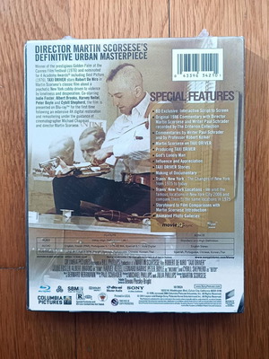 Taxi Driver Blu ray Digipack καινούργιο χωρίς ελληνικούς υπότιτλους