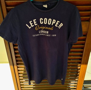 мъжка синя тениска Lee Cooper