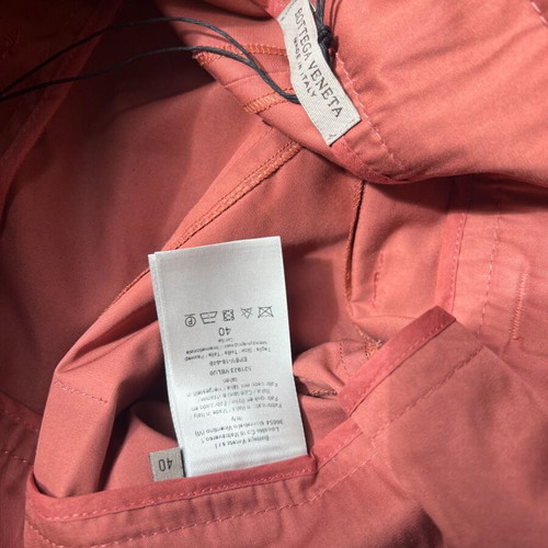 Bottega Veneta women's high waist pants new, size 40, brown and red