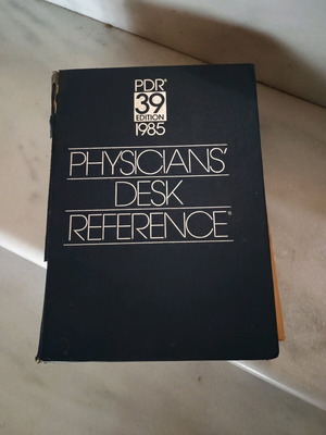 Physicians Desk Reference μεταχειρισμένο, έκδοση 1985