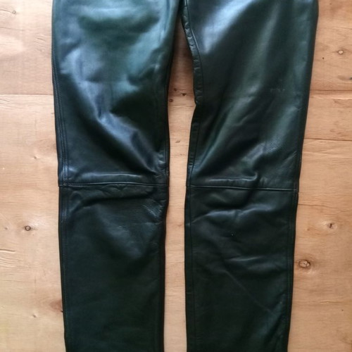 Hein Gericke leather motorcycle pants used, size 40