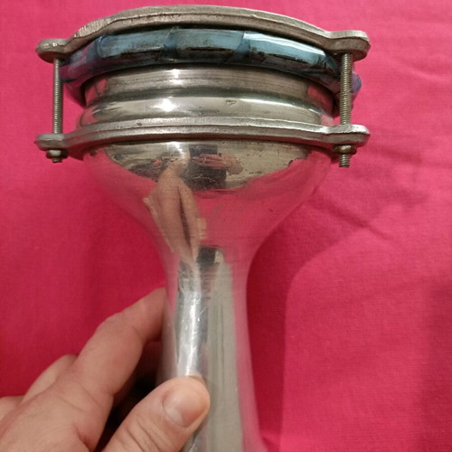 Dumbek used, small size, 11 cm diameter, 16 cm height
