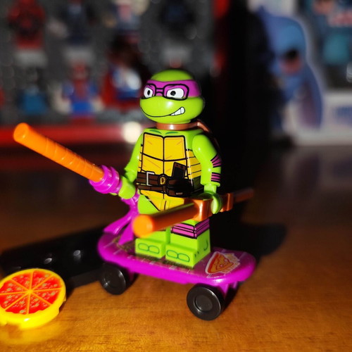 Donatello figure from Teenage Mutant Ninja Turtles Mutant Mayhem, like new