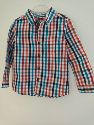 Marks & Spencer plaid shirt for boy size 98 cm like new
