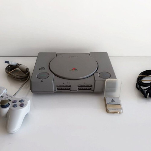 Sony PlayStation 1 SCPH-1002 console like new with original controller and memory card