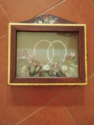 Stefanothiki handmade wooden frame like new