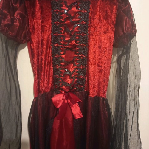 Carnival costume vampire woman like new
