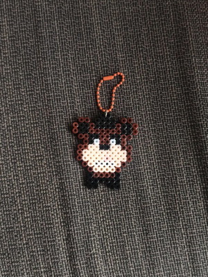 Five Nights at Freddy's (Freddy) keychain and magnet new