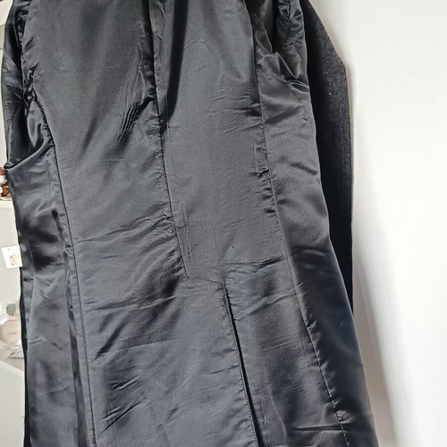 Toi & Moi wool short coat new in dark gray
