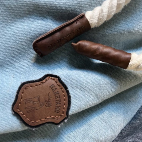 Naketano hoodie used, gray and turquoise, size L