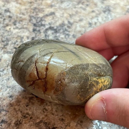 Natural Jasper New with Red Veins