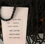 Velvet bedspread new