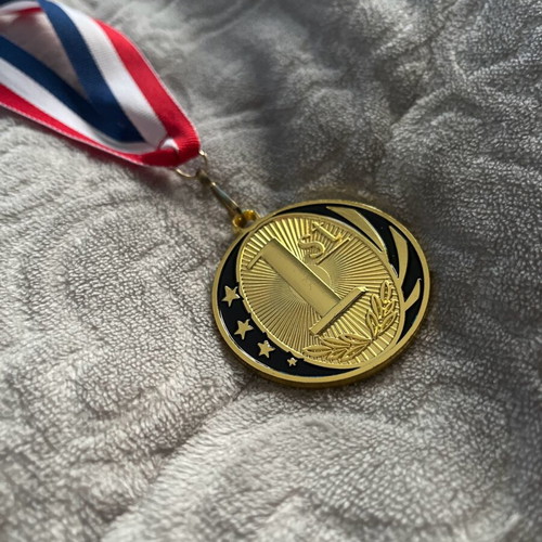 First place medal new without damage