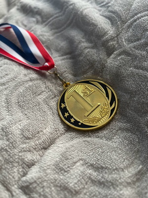 First place medal new without damage