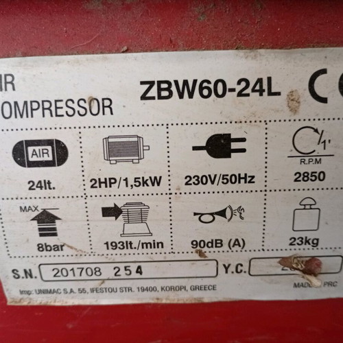 Toros Air Compressor like new for inflating gym balls