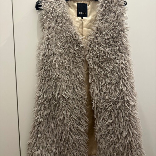 Ichi vest like new, beige, size S