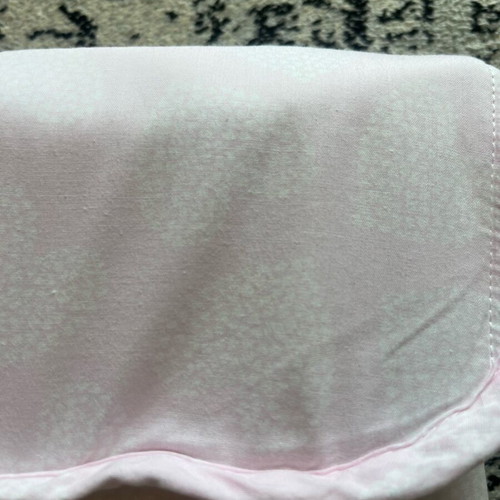 Zara Home changing mat like new pink with heart print