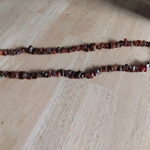 Amber necklace long, like new