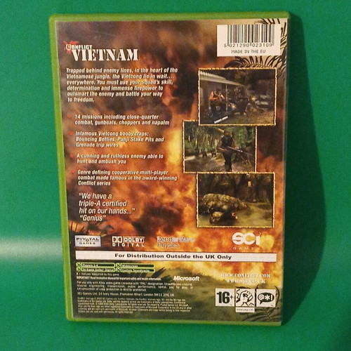 Conflict Vietnam Xbox Original very good condition