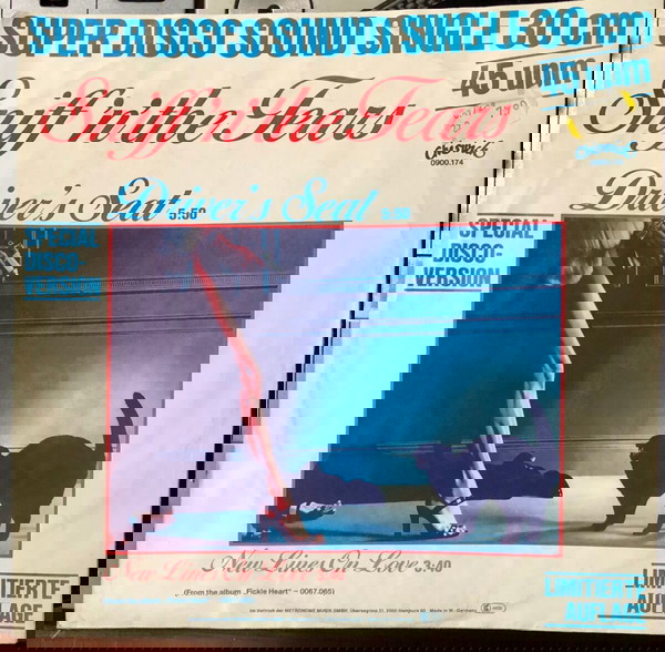 1979 Limited Edition - Sniff 'n' the Tears – Driver's Seat , Vinyl, 12", 45 RPM, Limited Edition
