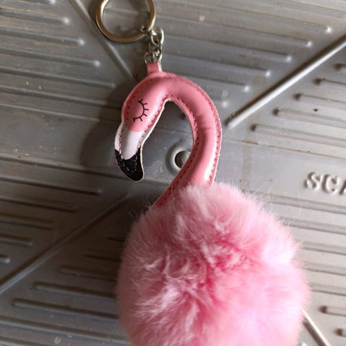 Flamingo keychain new