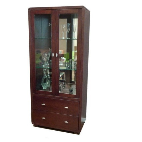 Dining Room Showcase Dil-119 new, oak wood cherry color