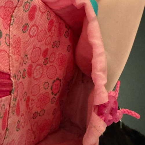 Strawberry rolling bag used