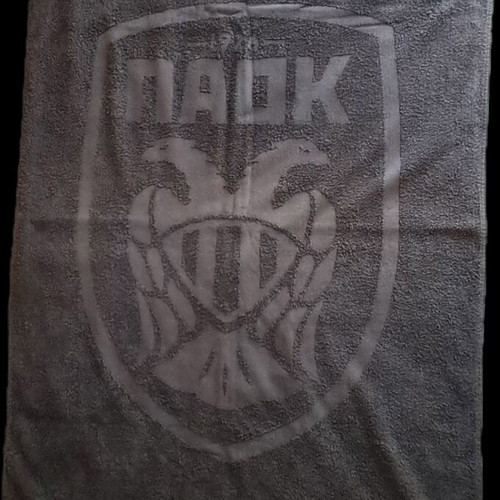 PAOK memorabilia set with scarf, large and small bath towels, magnet
