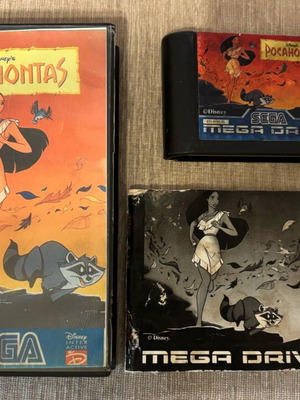 Pocahontas Sega Mega Drive употребяван, английска версия