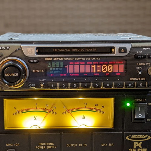 Sony MDX-C7900R minidisc player like new with 5 rewritable minidiscs