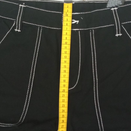 Blue Black Jean Bermuda shorts new, size 36, H&M