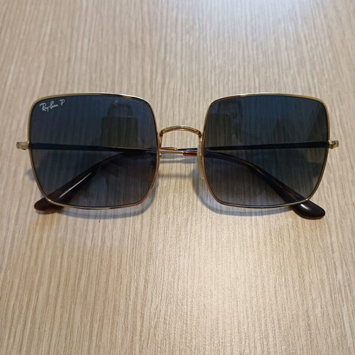 Ray-Ban Γυναικεία Γυαλιά Ηλίου σαν καινούργια, χρυσός σκελετός, καφέ φακοί
