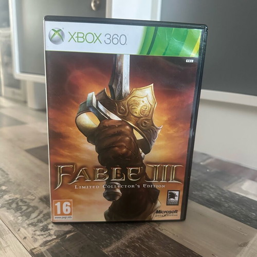 Fable 3 Xbox 360 used, Microsoft, Limited Collector's Edition
