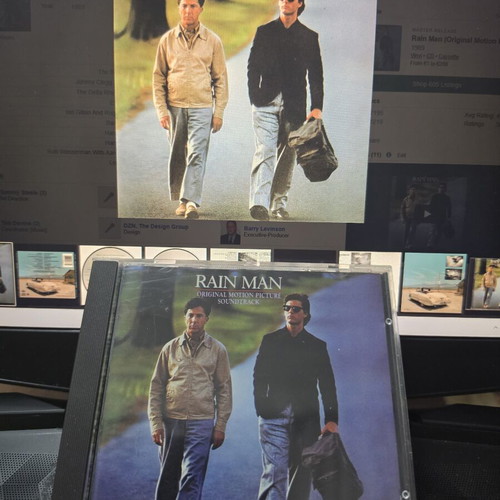 Rain Man Original Motion Picture Soundtrack CD like new