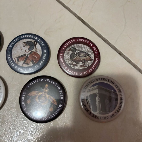 Collectible pins like new 2020 multicolored