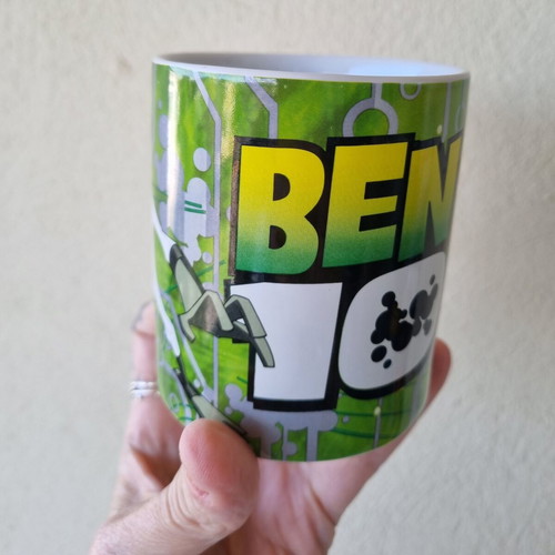Ben Tennyson coffee mug, 330 ml, white porcelain
