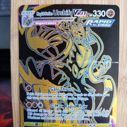 Pokemon Rapid Strike Urshifu VMAX card like new