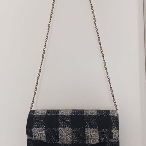 Compania Fantastica crossbody bag like new, black and white